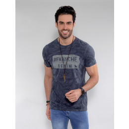 Camiseta Atacado Masculina Revanche Chanler Vermelho Frente