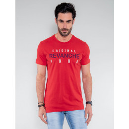 Camiseta Atacado Masculina Revanche Eslováquia Mescla Frente