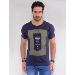 Camiseta Atacado Masculina Revanche Honor Preto Frente