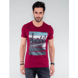 Camiseta Atacado Masculina Revanche Tailândia Mescla Frente