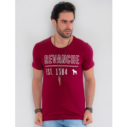 Camiseta Atacado Masculina Revanche Turcomenistão Branco Frente