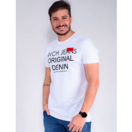 Camiseta Atacado Masculino Revanche Ivan Preto Frente