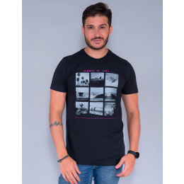 Camiseta Atacado Masculino Revanche Luciano Preto Frente