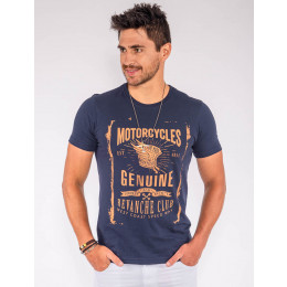 Camiseta Atacado Silk Masculina Revanche Motorcycles Frente