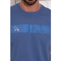 Camiseta Estampada Atacado Masculino Revanche Guane Preto
