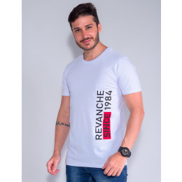 Camiseta Atacado Masculino Revanche Renne Azul Marinho