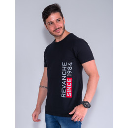 Camiseta Atacado Masculino Revanche Renne Azul Marinho