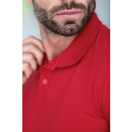 Camiseta Polo Bordado Com Elastano Atacado Masculino Revanche Durazno Preto
