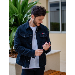 Jaqueta Jeans Color Atacado Masculina Revanche Peter