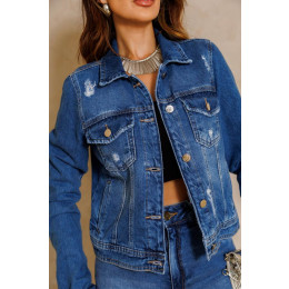Jaqueta Jeans Marilyn Atacado Feminina Revanche Peritiba