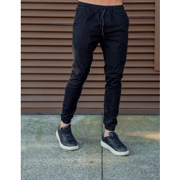 Calça Atacado Jogger Masculina Revanche Gâmbia Preto Frente