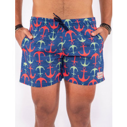 Shorts Atacado Ancora Masculino Revanche Madagascar Frente