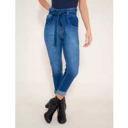 Calça Jeans Atacado Clochard Feminina Revanche Moscow Frente