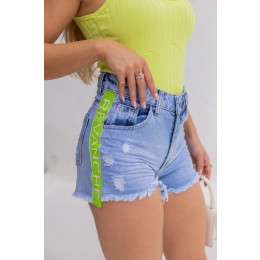 Customização de hotsell bermudas jeans femininas